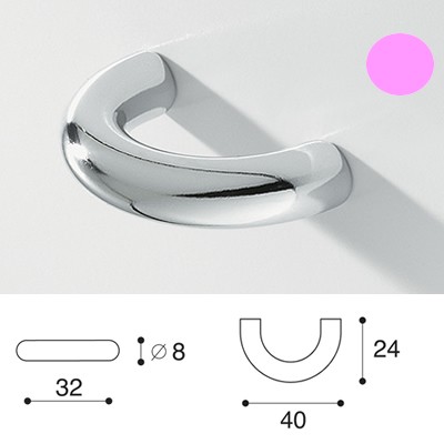 MANIGLIA 863/D ROSA