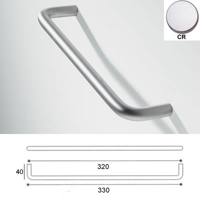 MANIGLIA 871/32 CROMO