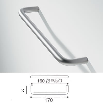 MANIGLIA 871/D CROMO