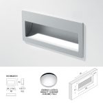MANIGLIA 9045/B CROMO LUCIDO
