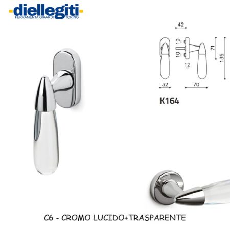 DK Olivatri AURORA CROMO LUCIDO+TRASPARENTE
