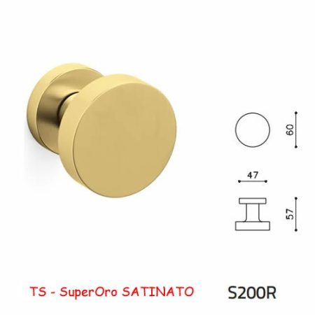 MEZZO POMOLO LINK SuperOro SATINATO