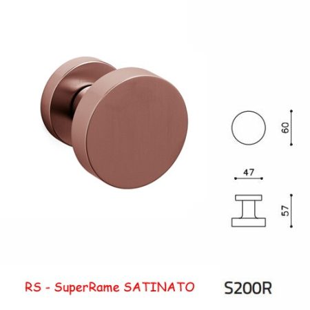 MEZZO POMOLO LINK SuperRame SATINATO