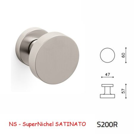 MEZZO POMOLO LINK SuperNichel SATINATO