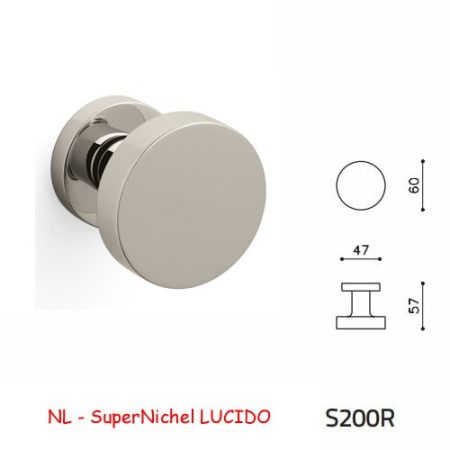 MEZZO POMOLO LINK SuperNichel LUCIDO