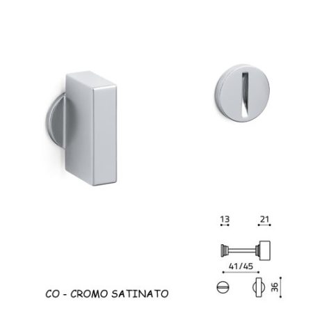 CHIAVISTELLO SPACE S CROMO SATINATO