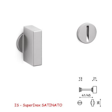 CHIAVISTELLO SPACE S SuperInox SATINATO