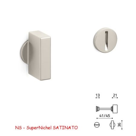 CHIAVISTELLO SPACE S SuperNichel SATINATO