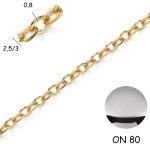 CATENA FORZATINA NICHEL 80