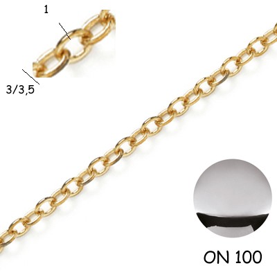 CATENA FORZATINA NICHEL 100
