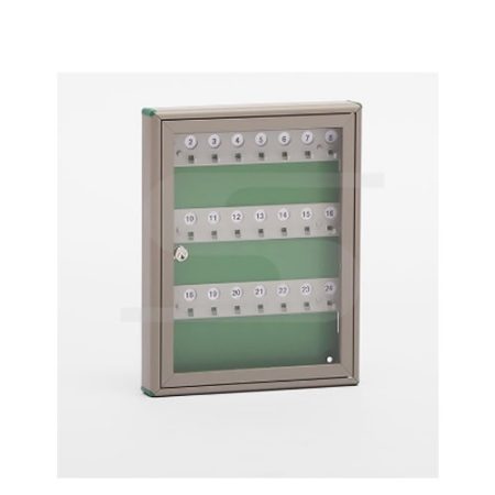 BACHECA PORTA CHIAVI 24P BRONZO
