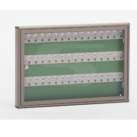 BACHECA PORTA CHIAVI 48P BRONZO