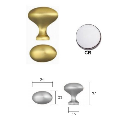 POMOLO 105/35 CROMATO LUCIDO