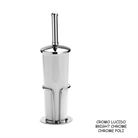 PORTASCOPINO L41 CROMATO LUCIDO/CERAMICA