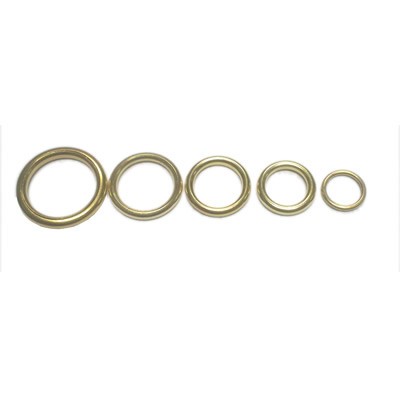 ANELLO TUBOLARI OTTONE mm15x20