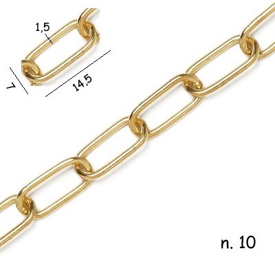 CATENA GENOVESE OTTONE LUCIDO N. 10