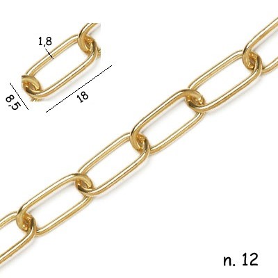 CATENA GENOVESE OTTONE LUCIDO N. 12
