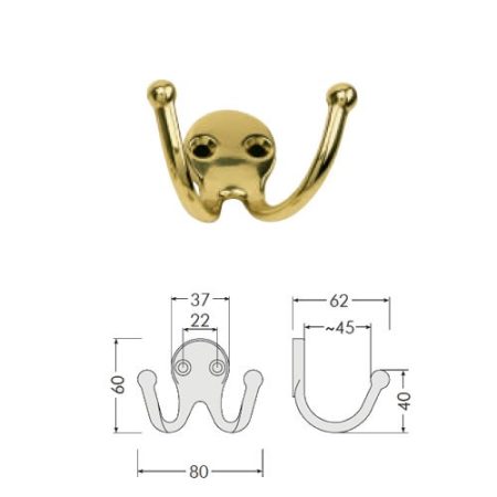 GANCIO BAL 1038 OTTONE LUCIDO