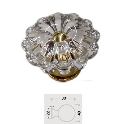 POMOLO BAL CRISTALLO mm40
