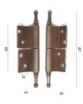 CERNIERA 2244/50 FICCIA PIEGO FERRO VECCHIO