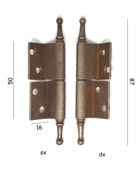 CERNIERA 2244/50 FICCIA PIEGO FERRO VECCHIO