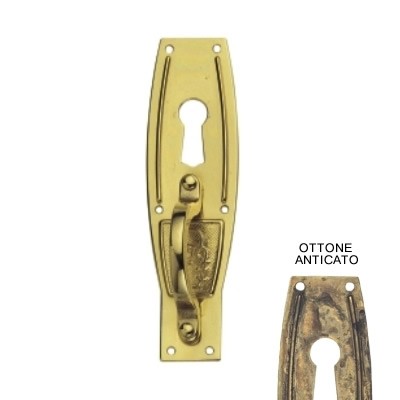 MANIGLIA V 4890/88 OTTONE ANTICATO