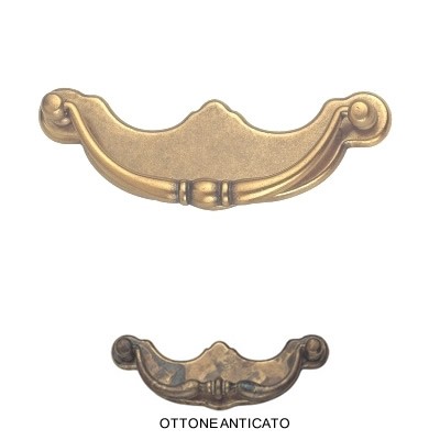 MANIGLIA 2506/78 OTTONE ANTICATO