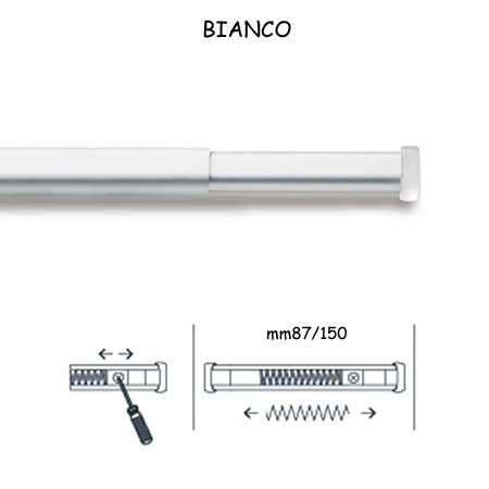 BRIS-BRIS FIXXO mm87/150 BIANCO