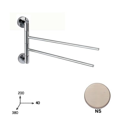 P.SALVIETTE 2 BRACCIA cm38 NICHELSAT
