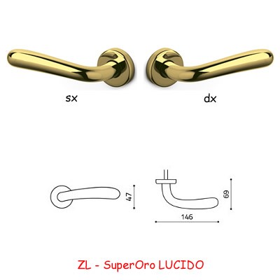 1/2 MANIGLIA BOND SuperOro