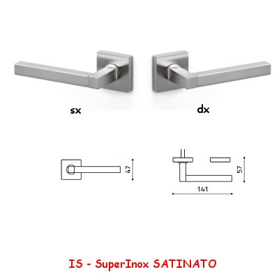 1/2 MANIGLIA TIME Q SuperInox