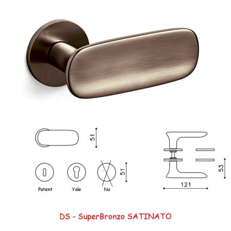 MANIGLIA CONCA SuperBronzo