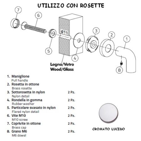 KIT SINGOLO FR02 CROMATO