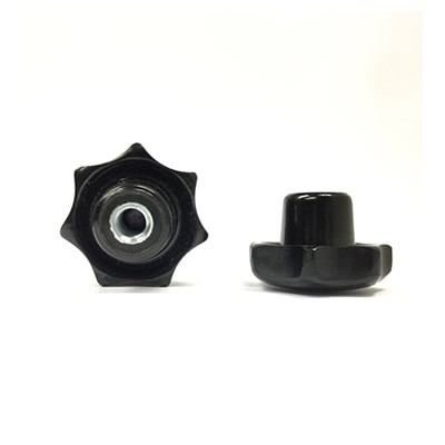 MANOPOLA STELLA FORO M6X32