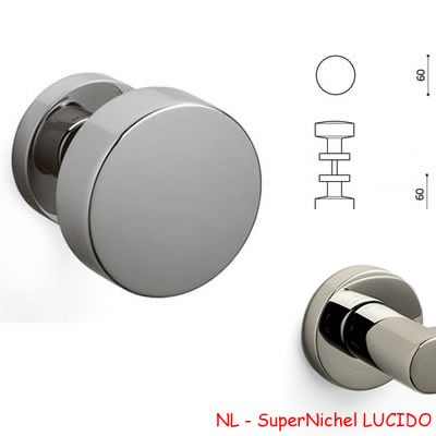 1/2 POMOLO OSCAR SuperNichel LUCIDO