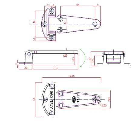 CERNIERA 992/01 GREZZA