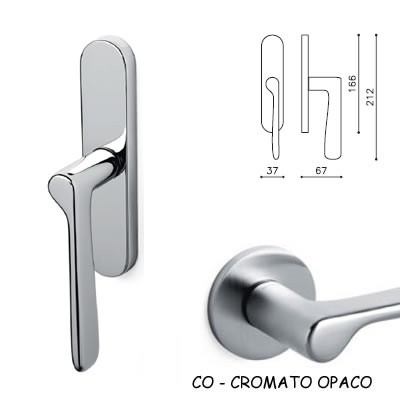 CREMONESE PLUME CROMATO OPACO