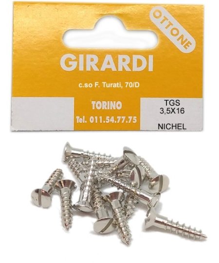 VITE TGS 3,5x16 NICHEL