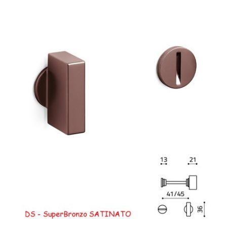 CHIAVISTELLO SPACE S SuperBronzo SATINATO