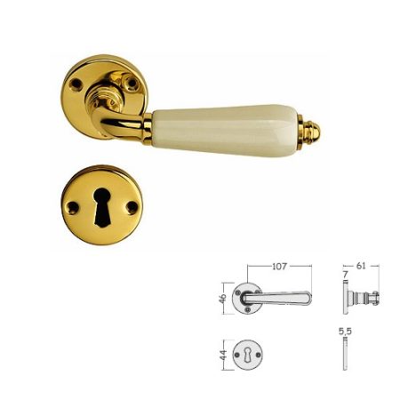 MANIGLIA RAPHAEL CHAMPAGNE RB