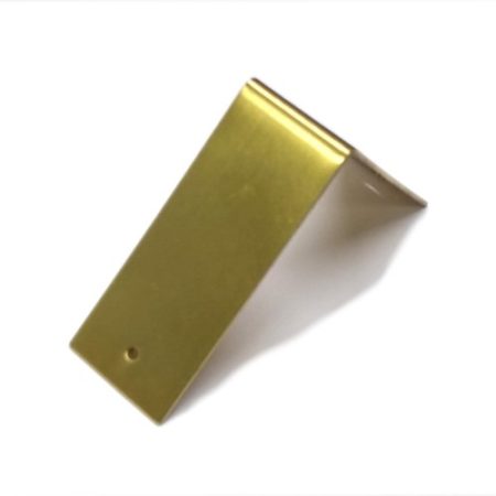ANGOLARE LEGGERO OTTONE SATINATO