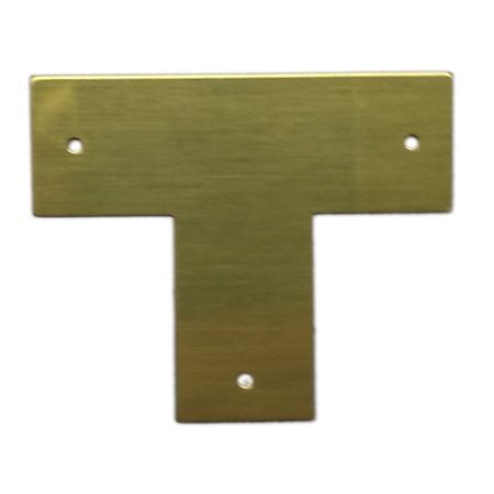 LASTRINA T OTTONE LUCIDO
