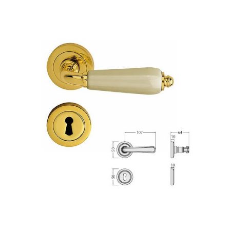 MANIGLIA BAL RAPHAEL CHAMPAGNE RBM