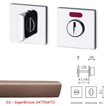 CHIAVISTELLO LINK QBF SuperBronzo SATINATO