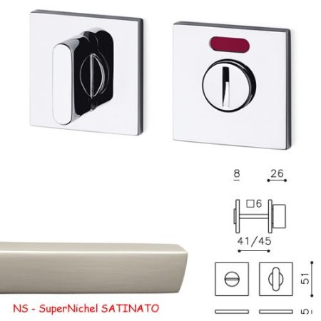 CHIAVISTELLO LINK QBF SuperNichel SATINATO