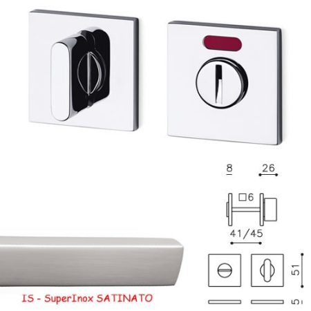 CHIAVISTELLO LINK QBF SuperInox SATINATO