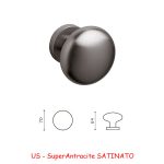 MEZZO POMOLO EDISON B 70 SuperAntracite SATINATO