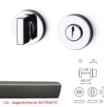 CHIAVISTELLO SPACE T SuperAntracite SATINATO