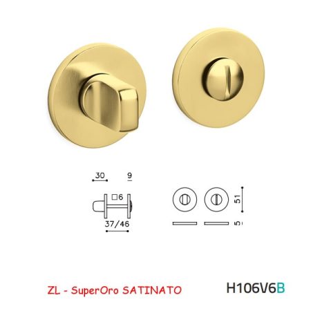 CHIAVISTELLO VERONA TB SuperOro SATINATO
