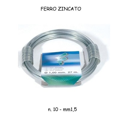 FILO FERRO ZINCATO n.10